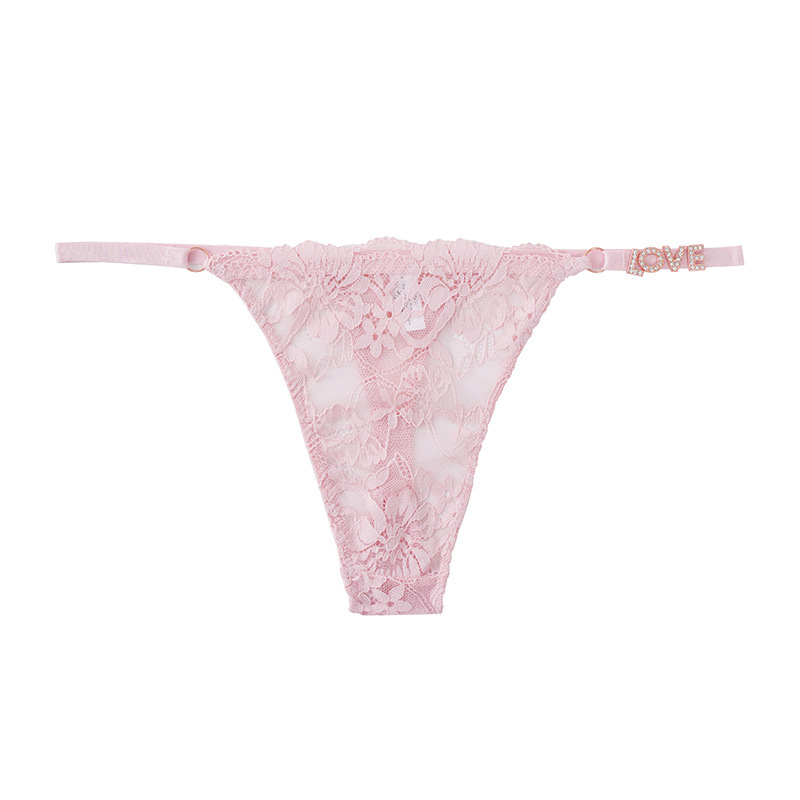 Sexy Lace Mesh Womens Seamless Thong Bottoms - Image 8