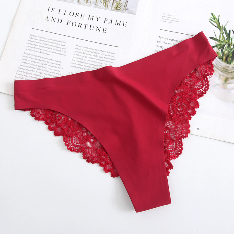 New Lady Sexy T-back Lace Underwear - Image 6