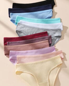 Women’s Cotton Low-Rise Briefs For Sports