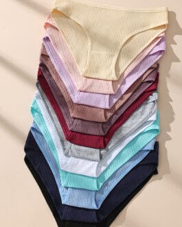 Women’s Cotton Low-Rise Briefs For Sports