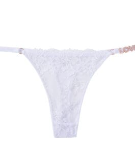 Sexy Lace Mesh Womens Seamless Thong Bottoms