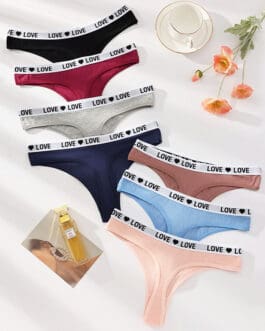 Womens 100 Cotton Yoga Fitness And Workout Underwear