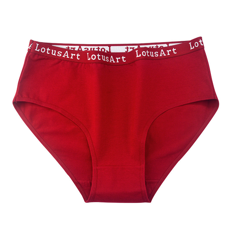 Women's Plus Size Cotton Mid-high Waist Underwear - Image 8