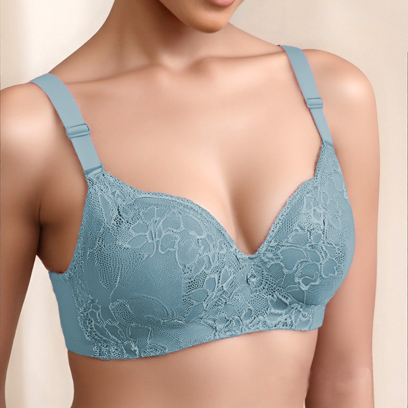 Soft-cup Sexy Lace Womens Lingerie Bra - Image 2