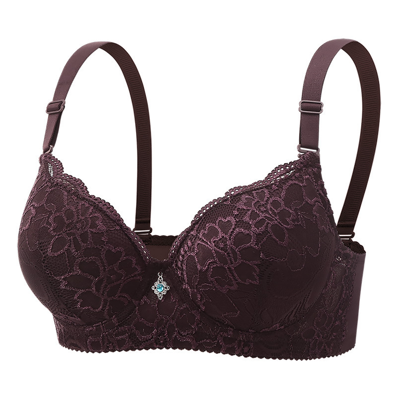 Soft-cup Sexy Lace Womens Lingerie Bra - Image 10