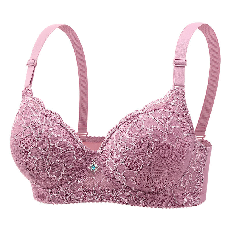 Soft-cup Sexy Lace Womens Lingerie Bra - Image 4