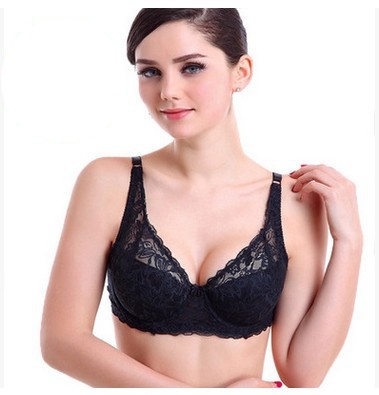 No Steel Ring Full Cup No Sponge Bra Sexy Underwear - Image 2
