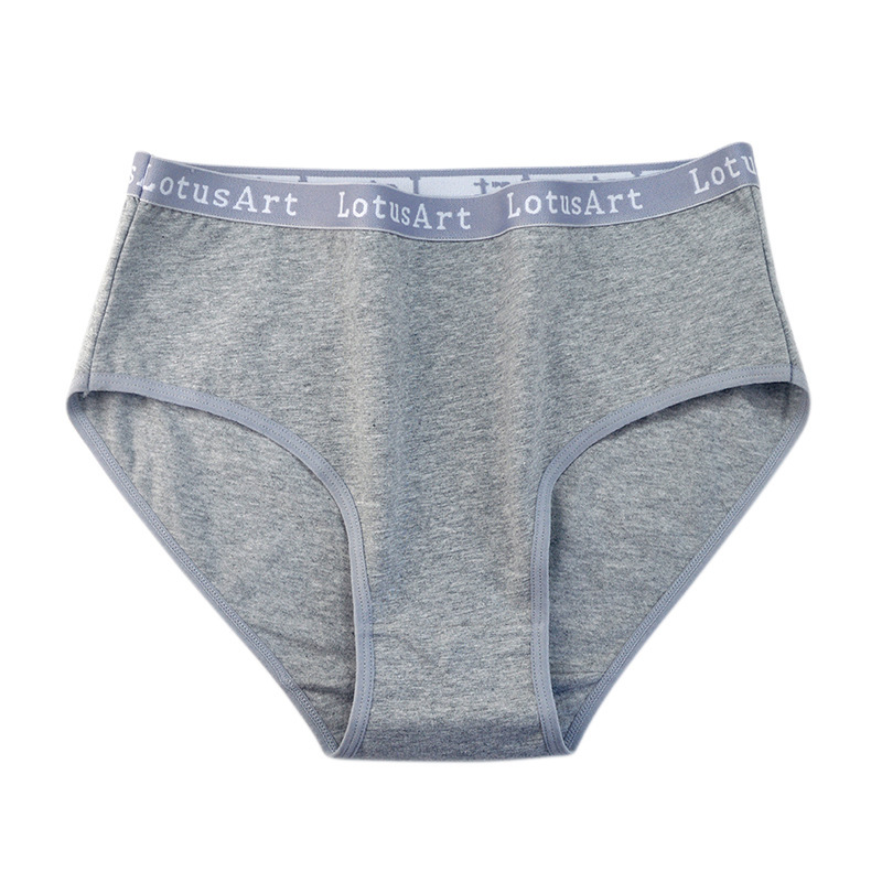 Women's Plus Size Cotton Mid-high Waist Underwear - Image 9
