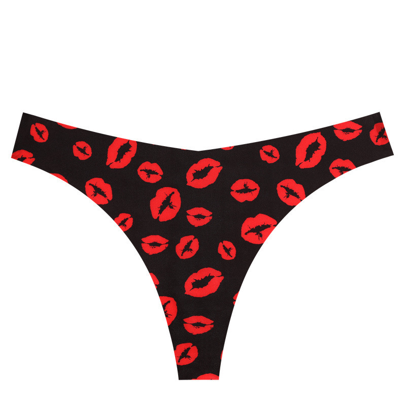 Women's Printed Breathable Sports Ice Silk Underwear - Image 7