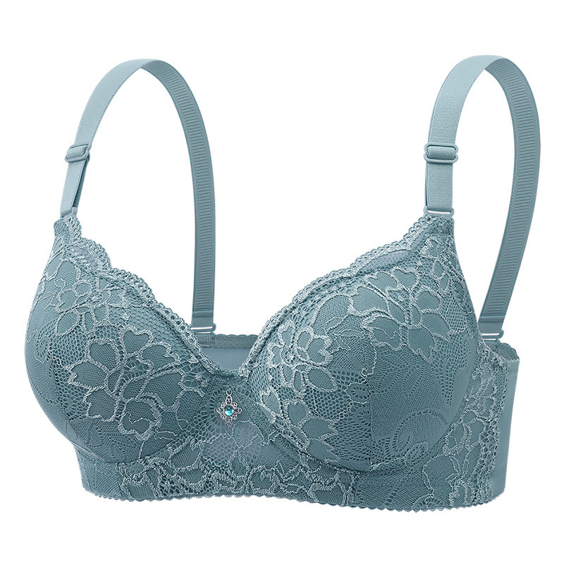 Soft-cup Sexy Lace Womens Lingerie Bra - Image 9