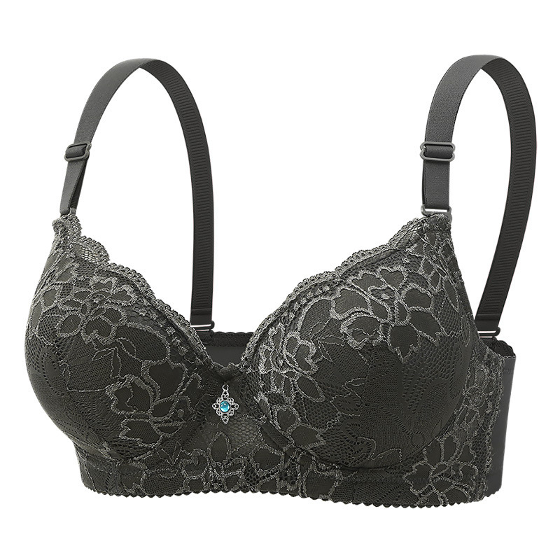 Soft-cup Sexy Lace Womens Lingerie Bra - Image 3