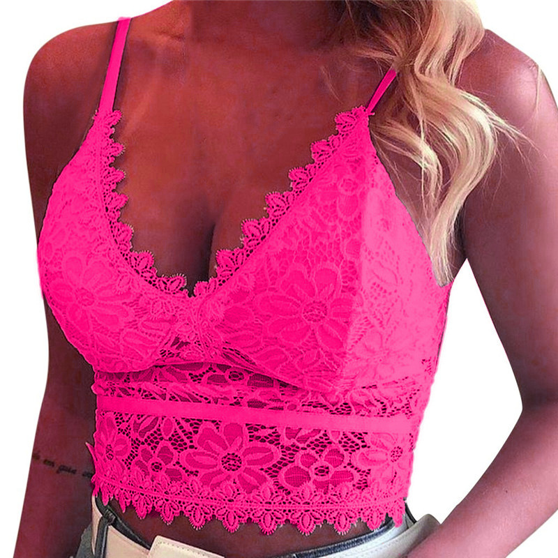 V-Tie Chest Pad Underwear All-In-One Bra - Image 2