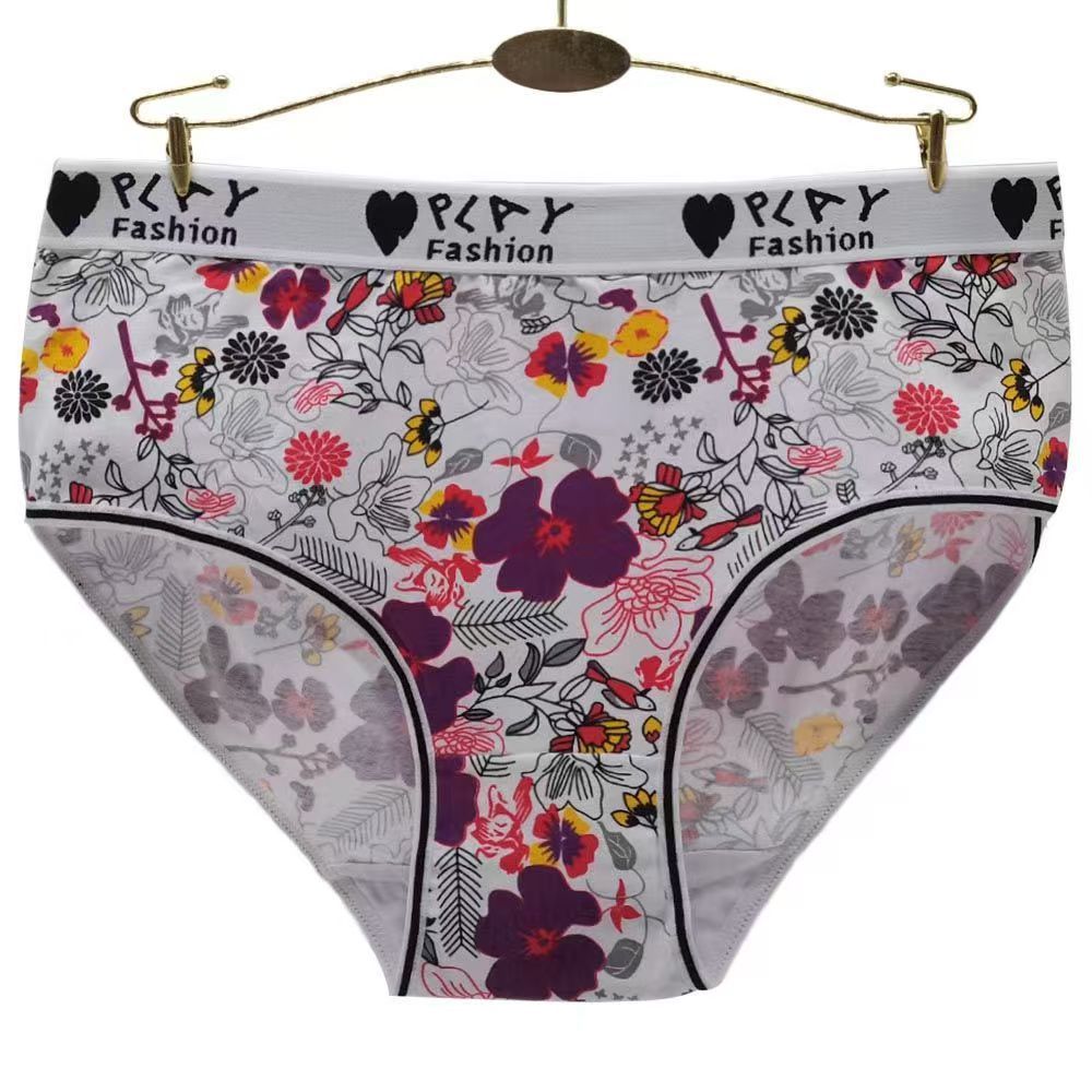 Women's Sexy Cotton Printed Cute Panties - Image 5