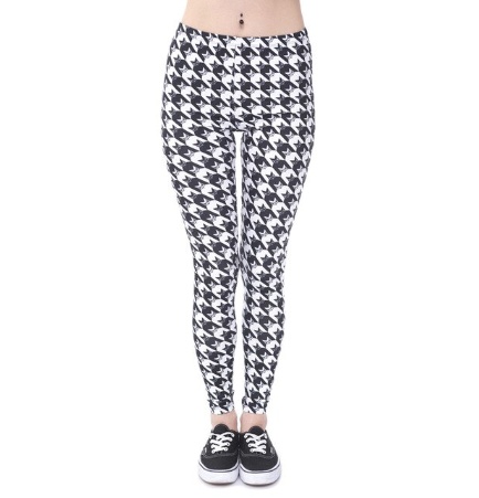 Printed thin pencil feet pants stretch big ladies yoga pants leggings - Image 5