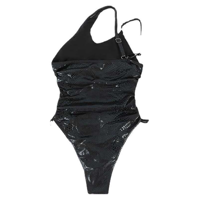One-piece Swimsuit Women's One-shoulder Swimsuit - Image 2