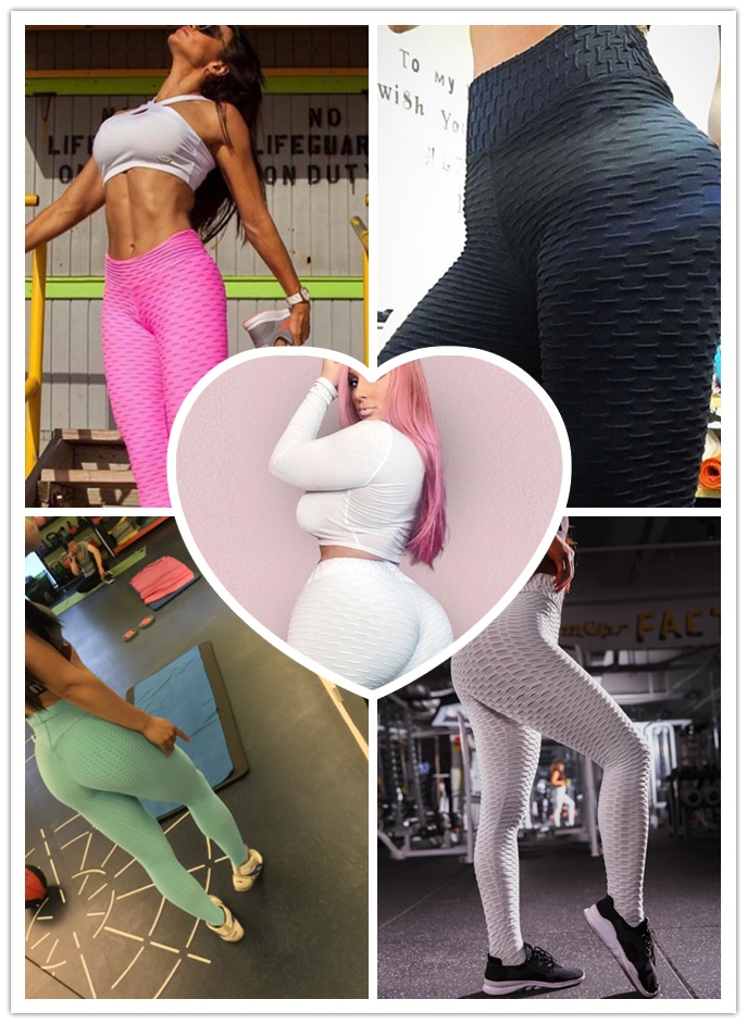 Booty Lifting Anti Cellulite Scrunch Leggings Without Pocket - Image 9