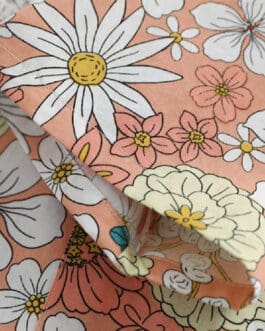 Ladies Fashion Flower Cotton Nightgown