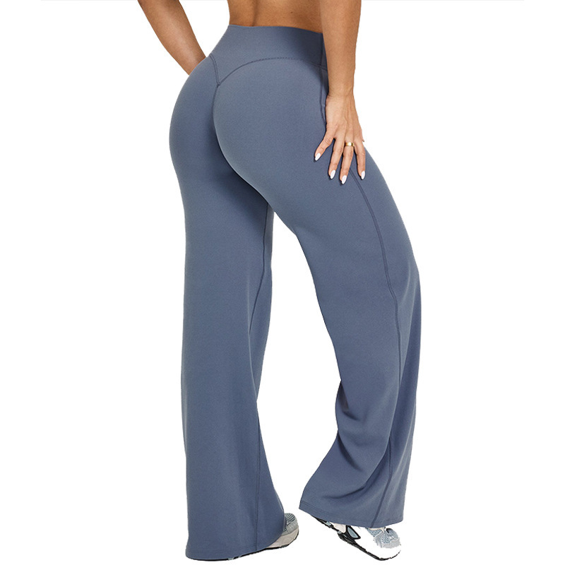 Peach Hip Slimming Yoga Straight-leg Pants - Image 8