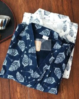 Men’s Fashion Home Wear Cotton Nightgown
