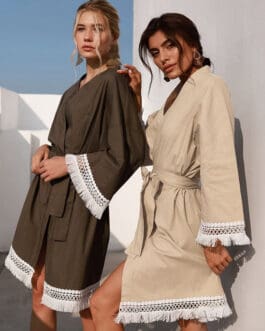 Women’s Casual Loose Cotton Linen Nightgown