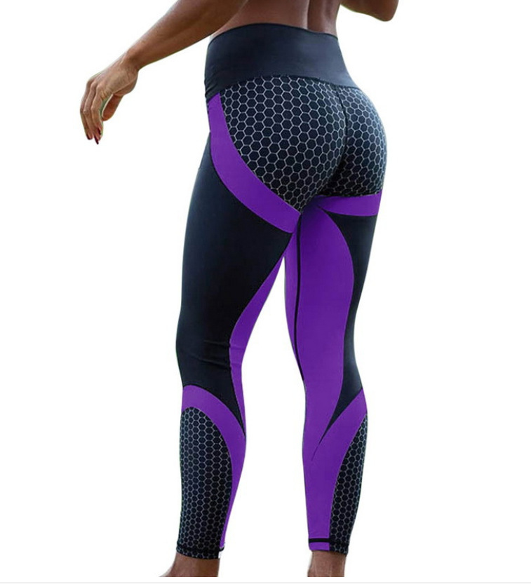 Yoga Fitness Leggings Women Pants Fitness Slim Tights Gym Running Sports Clothing - Image 4