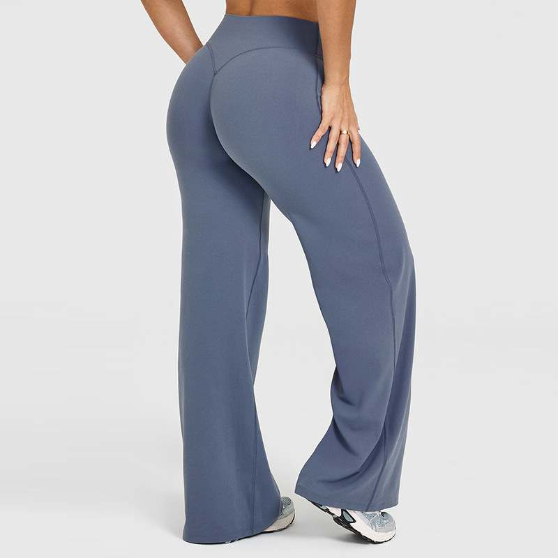 Peach Hip Slimming Yoga Straight-leg Pants - Image 5