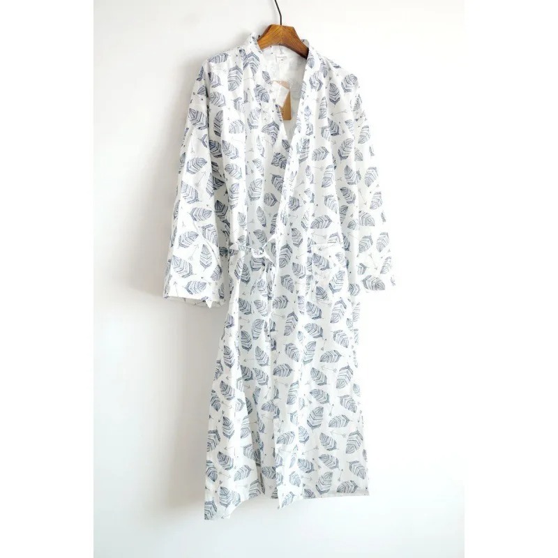 Men's Fashion Home Wear Cotton Nightgown - Image 7