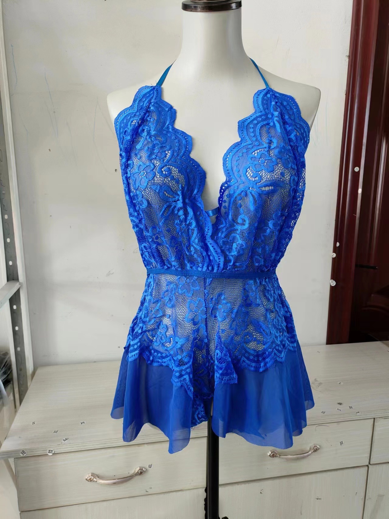 Charming Fairy Spaghetti-strap Nightdress Sexy - Image 10