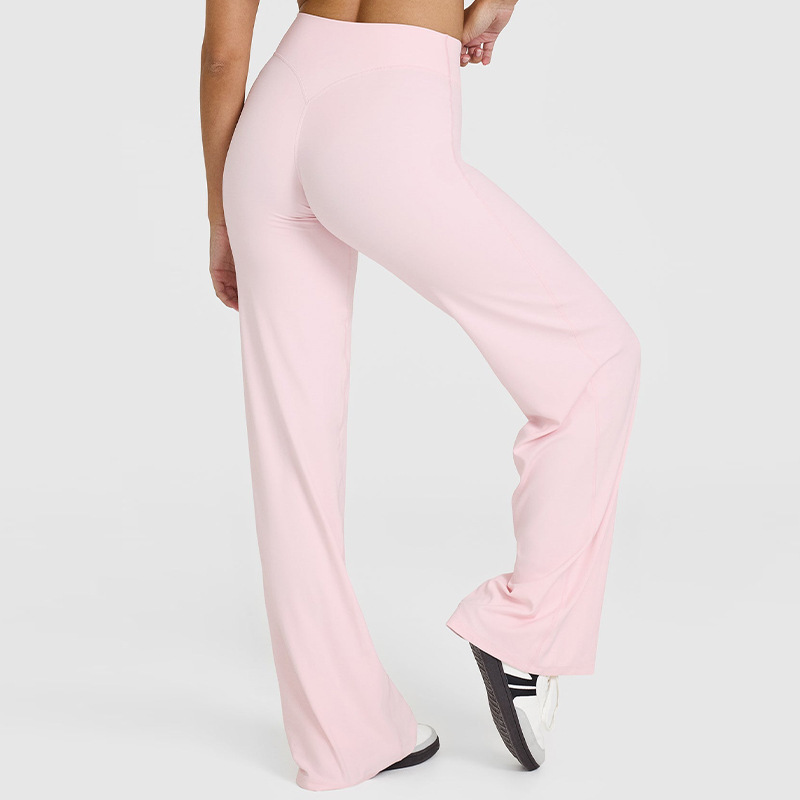 Peach Hip Slimming Yoga Straight-leg Pants - Image 9